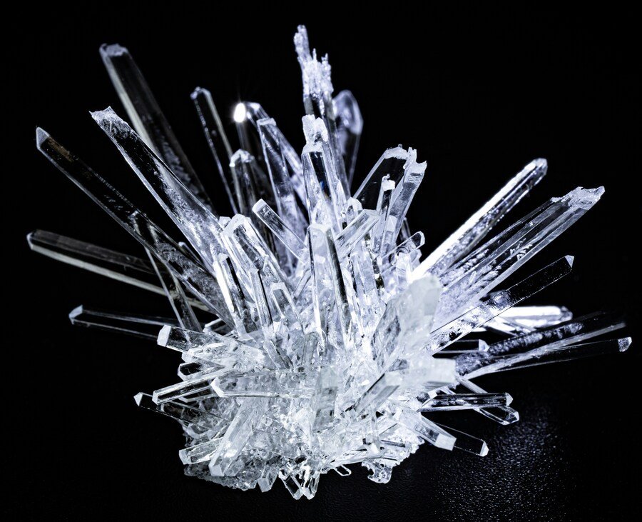 Cristalización tipo estrella, la forma de los cristales